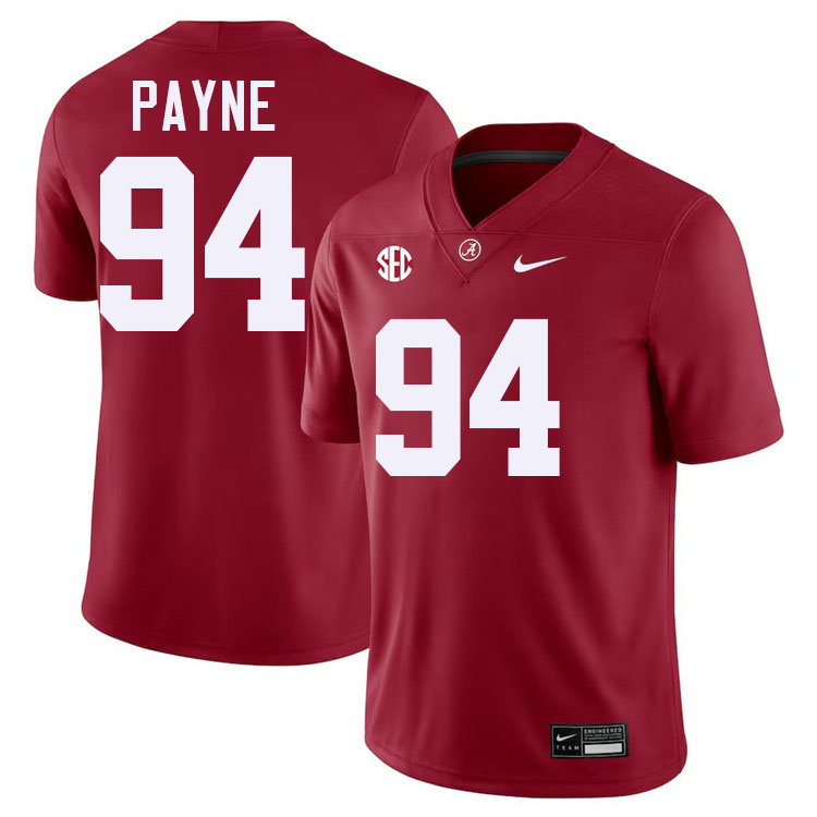 Daron Payne Alabama Jersey,University Of Alabama Crimson Tide Football Jersey,Uniforms-Crimson